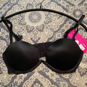 Panache strapless bra, 32B, black